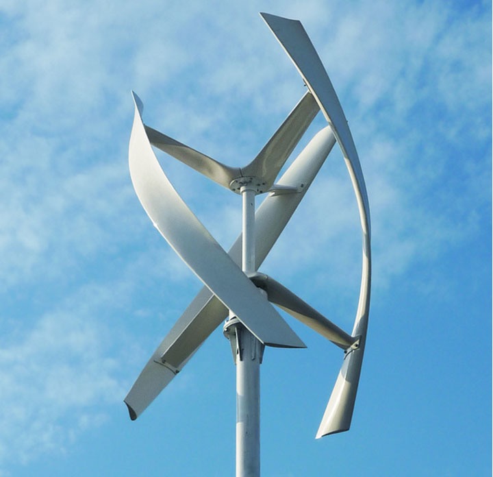The Eddy GT is a one-kilowatt wind turbine designed specifically for city rooftop use.